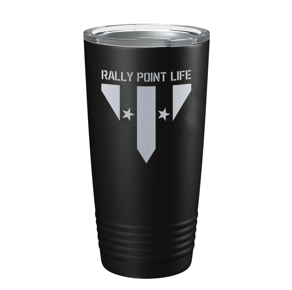 Rally Point Triangle Tumbler